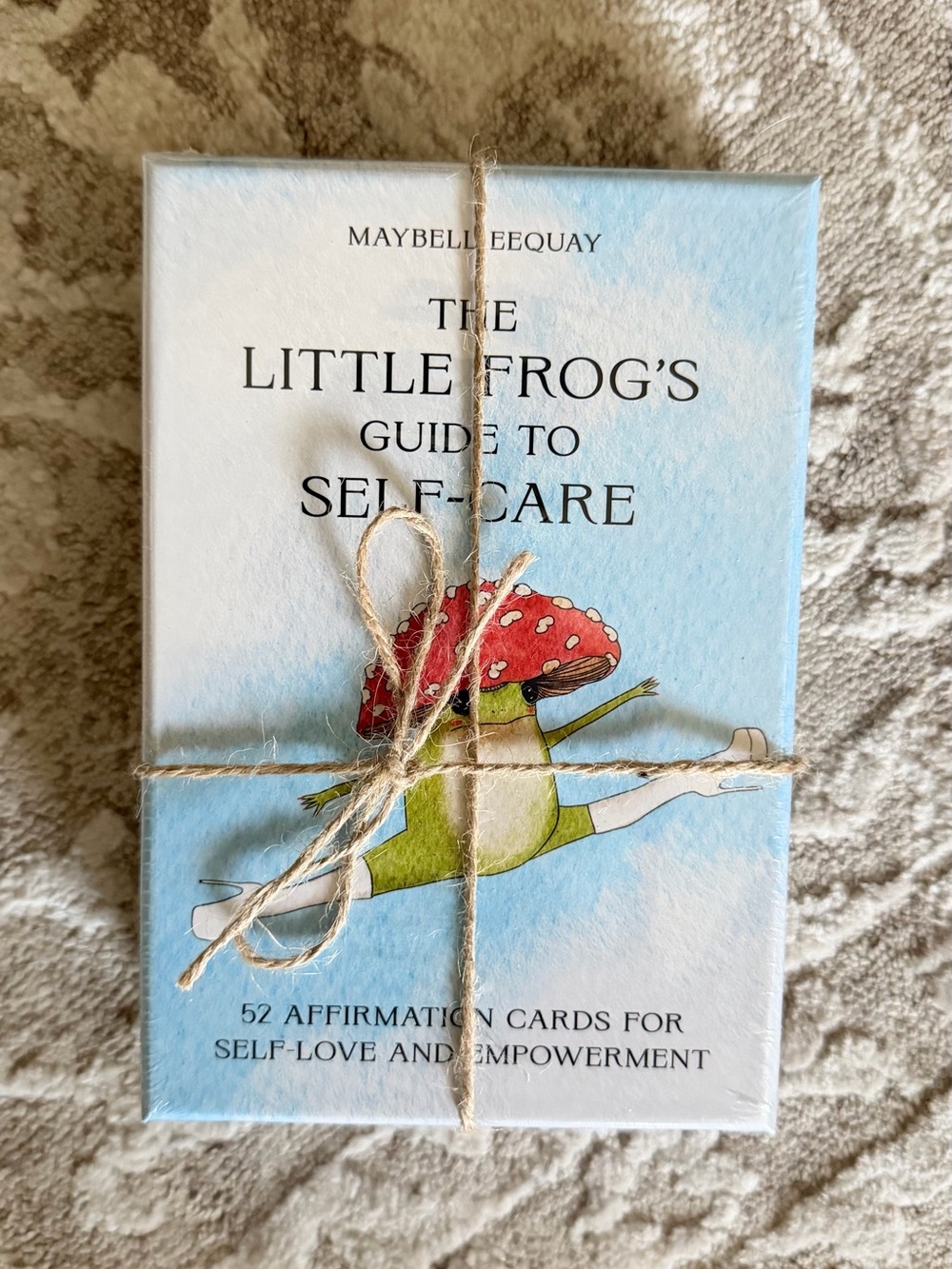 NEW Little Frog's Guide to Self-Care, Affirmation Cards for Self-Love Card Deck